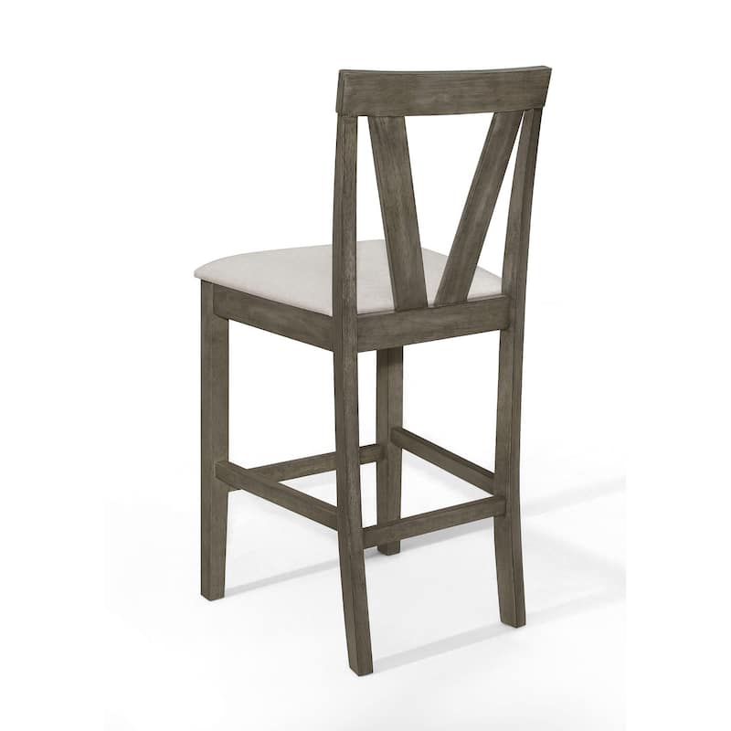 CraftPorch Simple Classy Counter Height Dining Chairs (Set of 4)