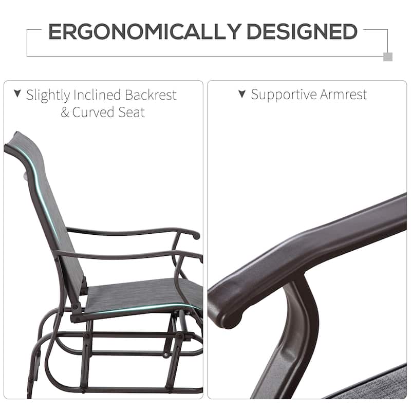 Outdoor Glider Chair