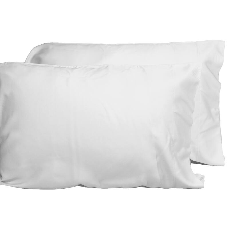 2-Piece Pillowcase Set, 100% Bamboo Breathable 320 Thread Count Pillow Case