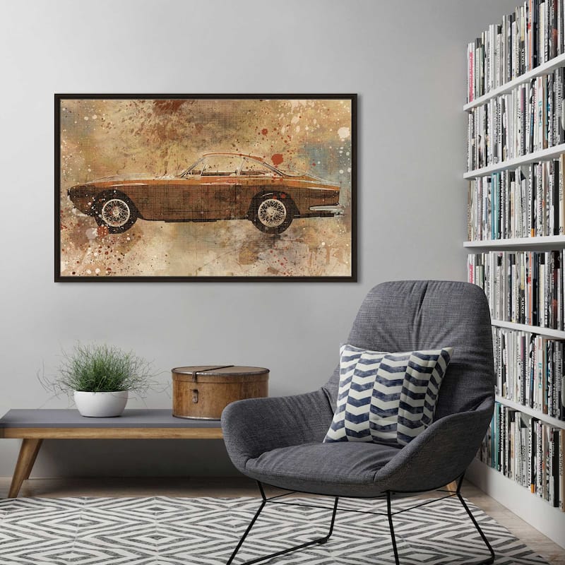 "Live to Ride IV" by Carol Robinson Print on Floating Canvas