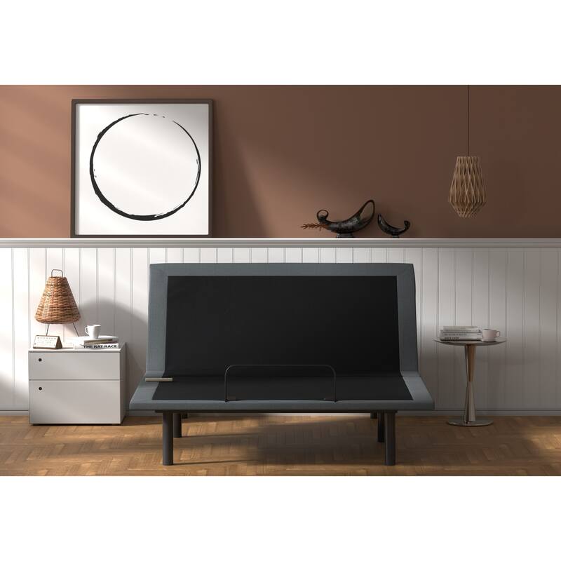 Adjustable Bed Base With Head and Foot Position Adjustments
