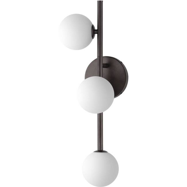 Studio M SM24901WT Contour 3 Light 21" Tall LED Wall Sconce - Brushed Bronze