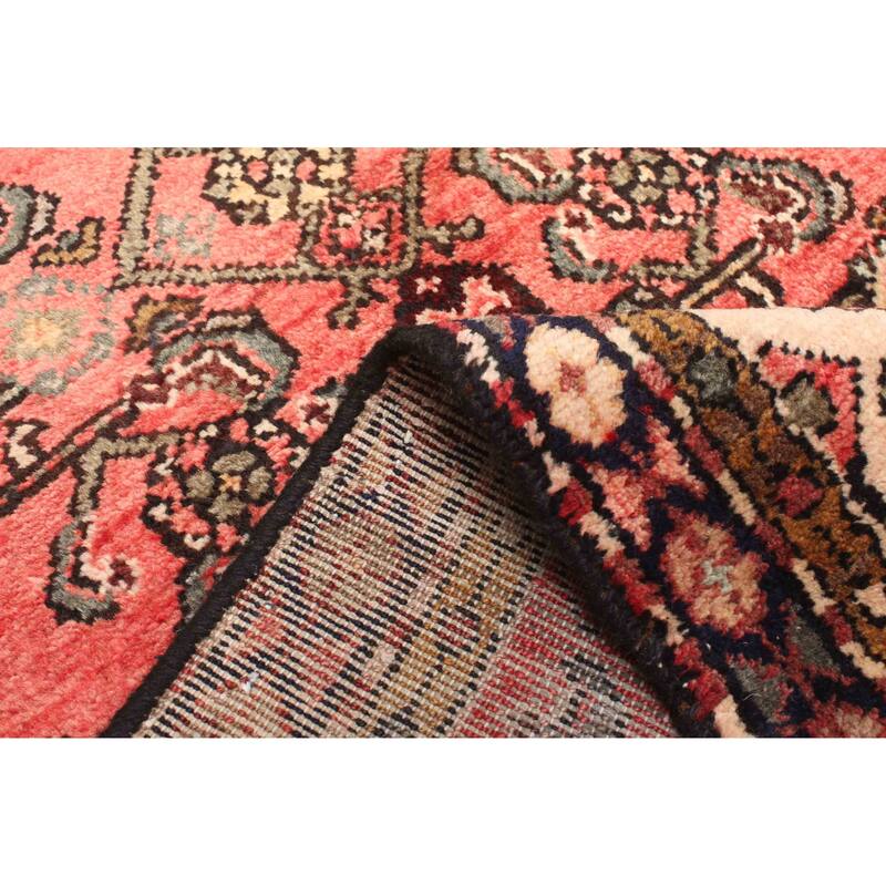 ECARPETGALLERY Hand-knotted Andelz Red Wool Rug - 2'9 x 9'5