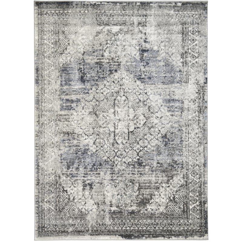 Firenze Regal Vintage Traditional Oriental Area Rug - 7'10"x9'10"