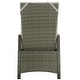 preview thumbnail 12 of 12, SAFAVIEH Outdoor Patio Furniture Herman Recliner Chair - 22"W x 32"D x 42"H