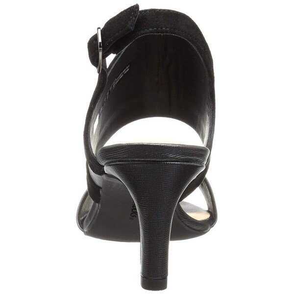 clarks open toe pumps