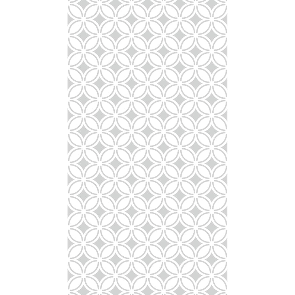 26"X48" Non Slip Designer Kitchen Art Mat, Stylish Floor Mat for Kitchen, Bathroom, Entryway, Taupe, White