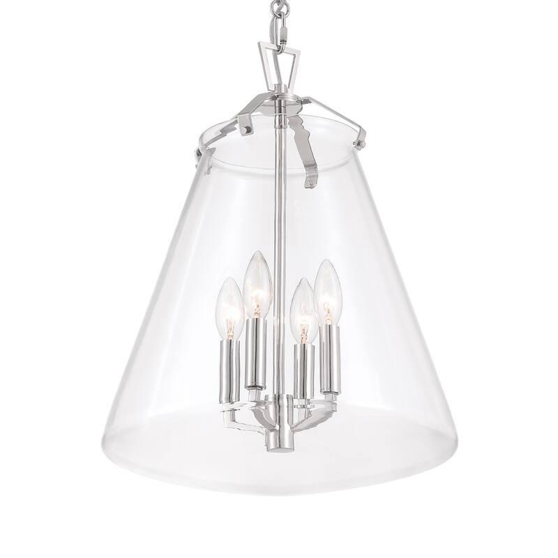 Crystorama Lighting Group VSS-7015 Voss 4 Light 15" Wide Taper Candle