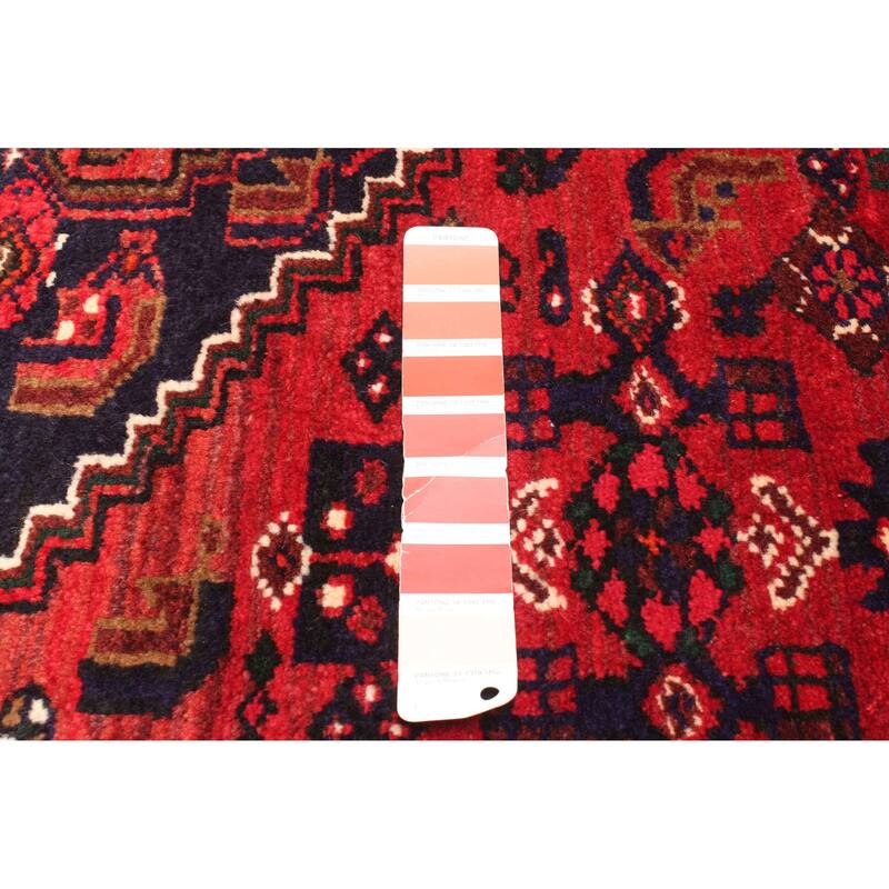 ECARPETGALLERY Hand-knotted Anadol Red Wool Rug - 4'4 x 7'4