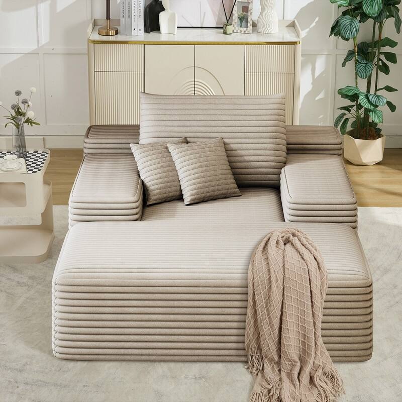 Nebula Oversized Upholstered Sofa Bed, Upholstered Sleeper Cloud Sofas Couches for Cozy Reading and Relaxation