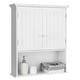preview thumbnail 12 of 10, Costway Wall Mount Bathroom Cabinet Storage Organizer Medicine Cabinet - see details