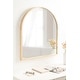 preview thumbnail 7 of 7, Kate and Laurel McLean Arch Wood Framed Wall Mirror