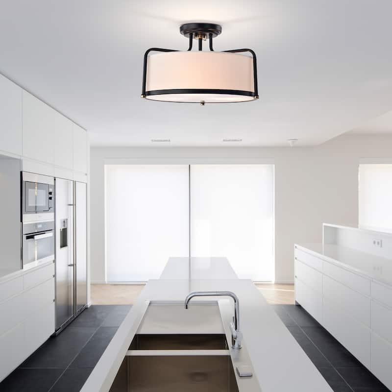 Jaci 18 Traditional Semi-Flush Mount Ceiling Lighting