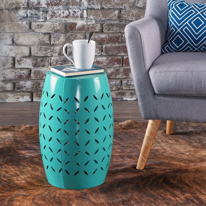 Jorell Lace Cut Accent Table by Christopher Knight Home
