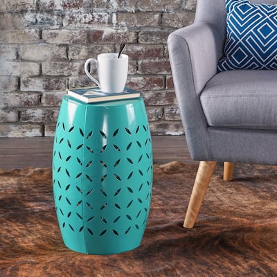 Jorell Lace Cut Accent Table by Christopher Knight Home