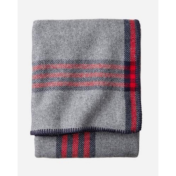 Pendleton Eco-wise Camp Plaid blanket Queen. Opens flyout.