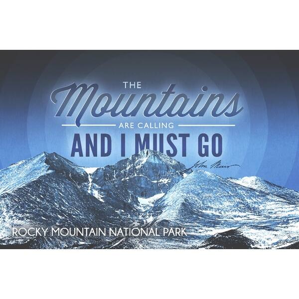 Shop John Muir The Mountains Are Calling Rocky Mountain