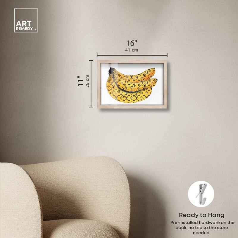 Fashion Bananas Shadowbox by Art Remedy