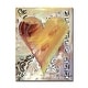 preview thumbnail 1 of 5, 'Fabienne' Heartwork Wrapped Canvas Wall Art