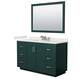 Option Green, Nickel Trim, White Quartz Top