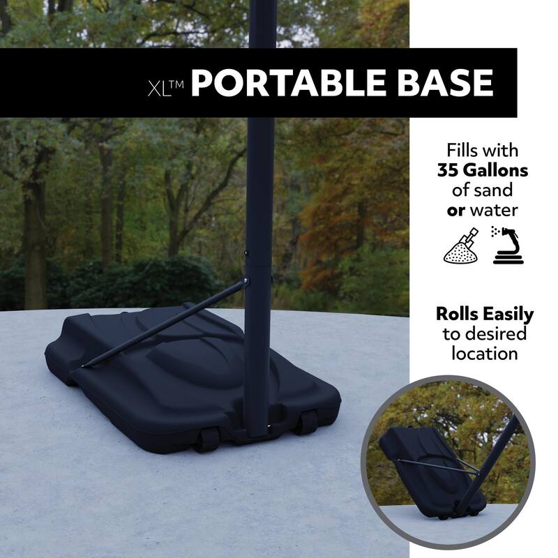 Lifetime Adjustable Portable Basketball Hoop, 44 inch