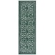 preview thumbnail 144 of 153, SAFAVIEH Handmade Cambridge Myrtis Moroccan Wool Rug 2'6" x 8' Runner - Ivory/Green - Runner
