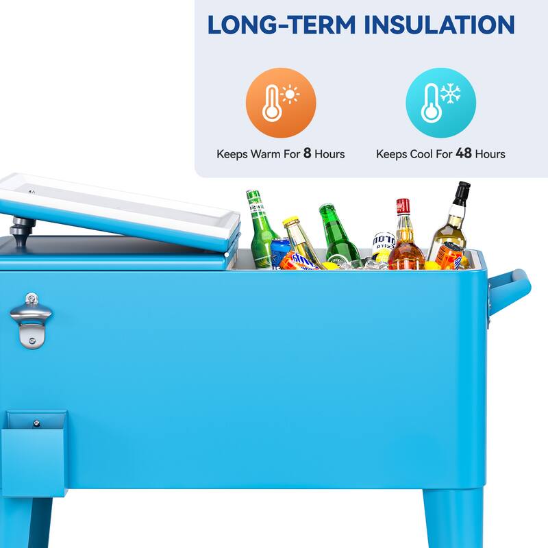 Moasis 80 Qt Outdoor Patio Cooler