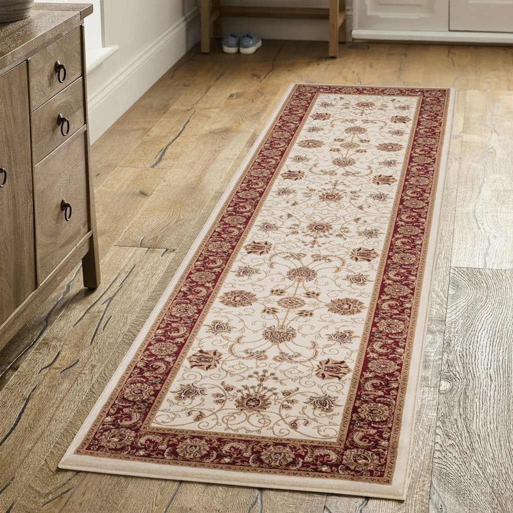 Ivory 2 ft. 7 in. x 9 ft. 10 in. Area Rug - 10' x 3'