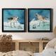 Bay Shore Sandpiper I-Premium Framed Canvas - Ready to Hang - Multi ...