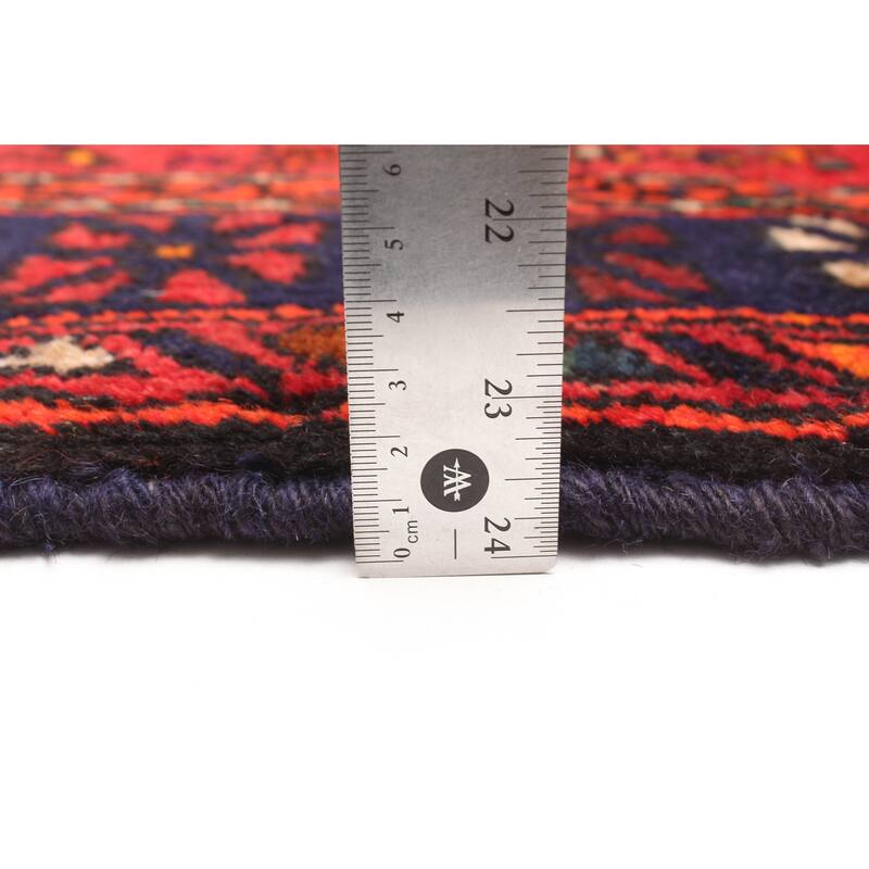 ECARPETGALLERY Hand-knotted Andelz Navy Wool Rug - 4'7 x 7'5