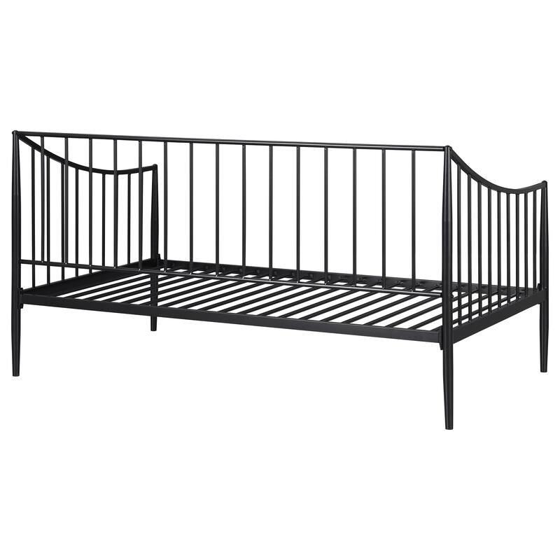 Jeremy Matte Black Metal Twin Daybed Bed Frame