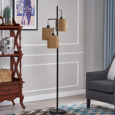 Maxax 65" Tree Floor Lamp - Wood