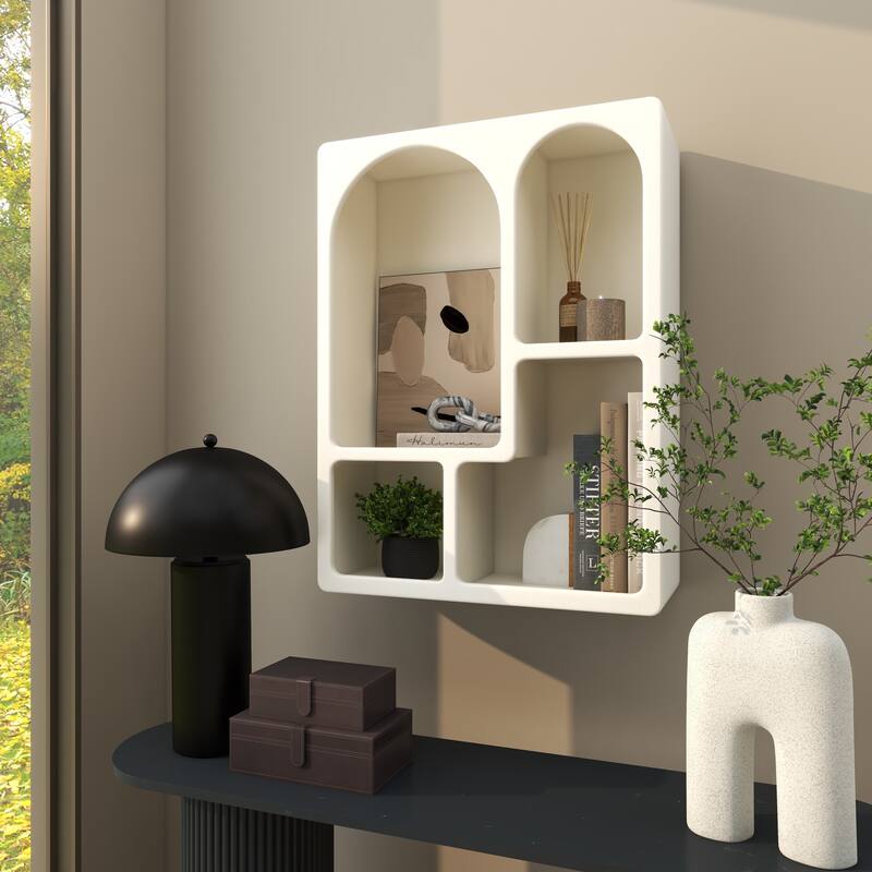 Metal Deep Set Wire Mesh Rolling Laundry Basket Storage Cart with Handles - Black, Gold, White - CosmoLiving by Cosmopolitan