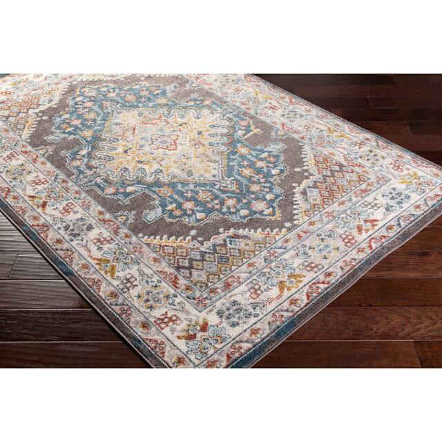 Elmas Traditional Persian Medallion Area Rug