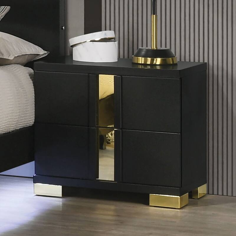 Contemporary Nightstand with Innovative Design and Practical Features