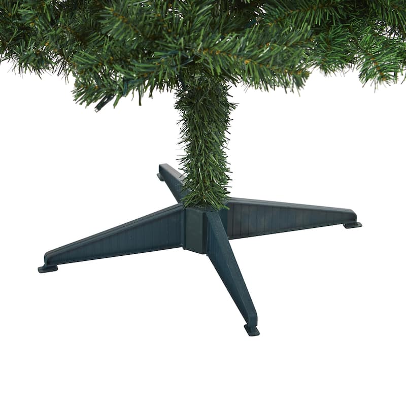 5ft. Pine Artificial Christmas Tree - Classic Seasonal Holiday X-Mas Decoration