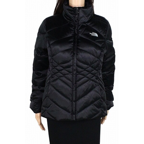 womens black puffer jacket north face