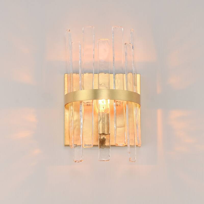 Maxim 21839AG Warren 12" Tall 1 Light Wall Sconce
