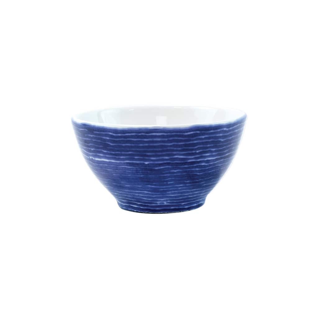 viva by VIETRI Santorini Stripe Cereal Bowl