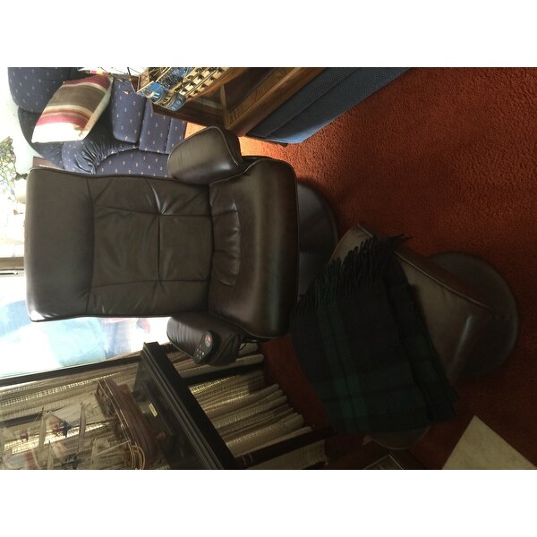 Relaxzen Brown Leather Massage Recliner 8 Motors Free Shipping Relaxzen Brown Leather Massage Recliner 8 Motors Free Shipping Today 13818765
