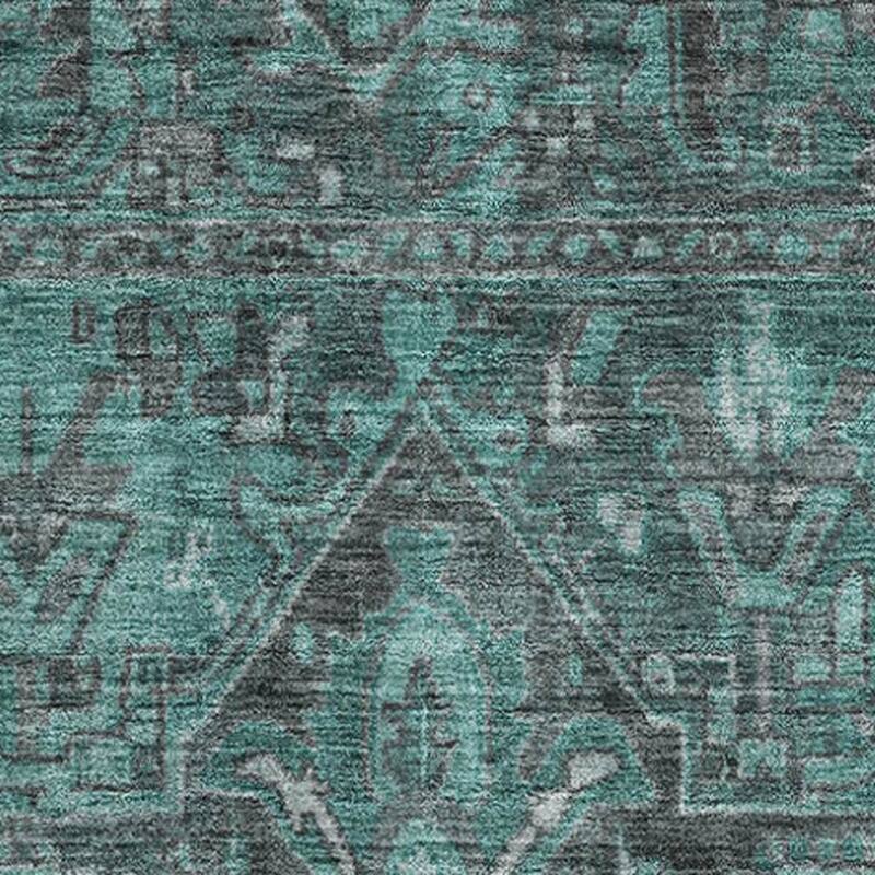 Dafi Oriental Weather Resistant Heritage-Inspired Outdoor Rug
