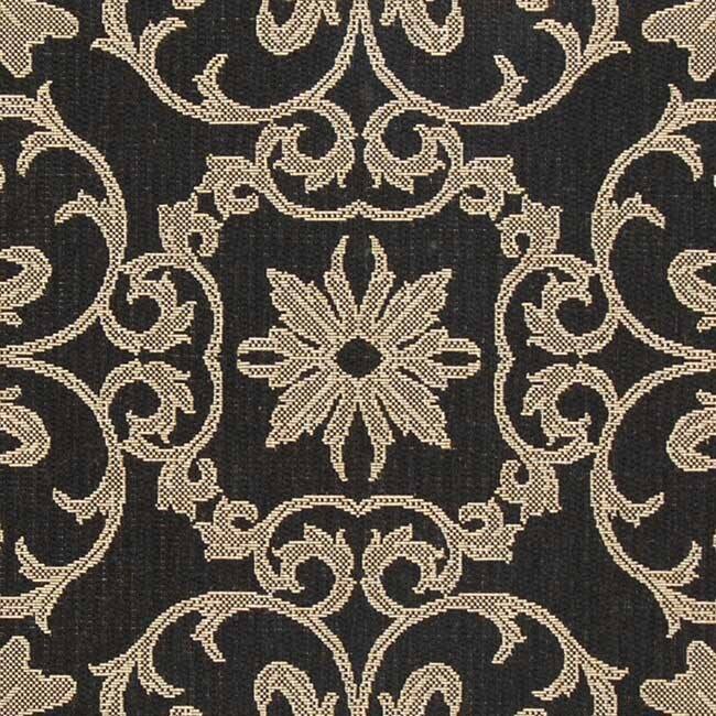 SAFAVIEH Courtyard Lineke Indoor/ Outdoor Waterproof Patio Backyard Rug