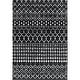 preview thumbnail 19 of 37, Nuloom Beige Geometric Moroccan Trellis Shag Rug