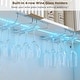 preview thumbnail 20 of 19, 72" Wine Bar Cabinet, Modern Wood Coffee Bar Cabinet with LED Lights - N/A