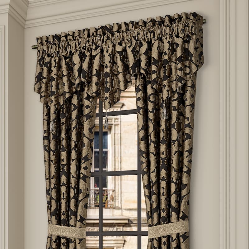 La Boheme Onyx Window Panel Pair