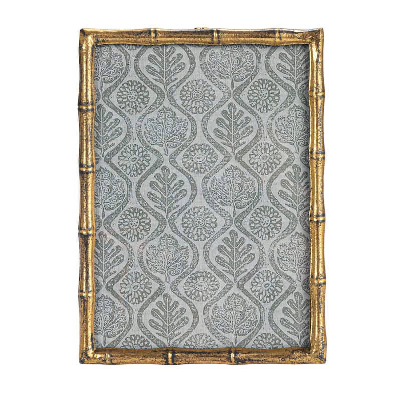 Metal Bamboo-Style Photo Frame