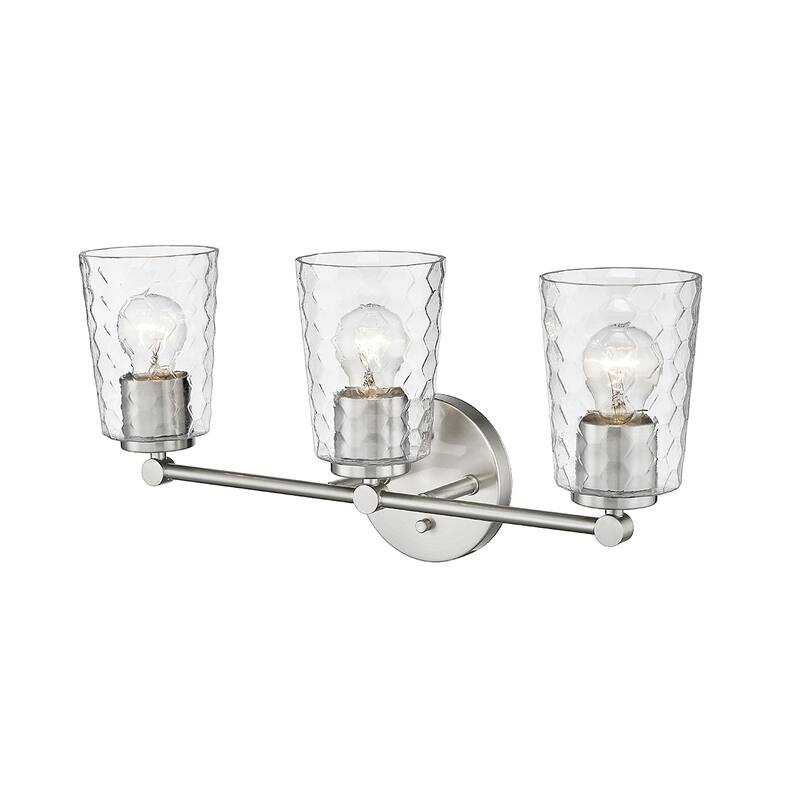 Millennium Lighting Ashli 2/4 Light Vanity Light with Clear Honeycomb Glass Shades