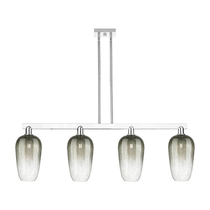 Innovations Lighting Urban Downtown - Brookhaven Flute - 4 Light 48" Stem Hung Island Light