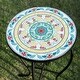 preview thumbnail 47 of 68, Indoor/Outdoor Turkish Mosaic Tile Side Table and Plant Stand