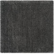 preview thumbnail 158 of 184, SAFAVIEH Santa Monica Shag Einara 2-inch Thick Area Rug 6'7" Square - Dark Grey - Square